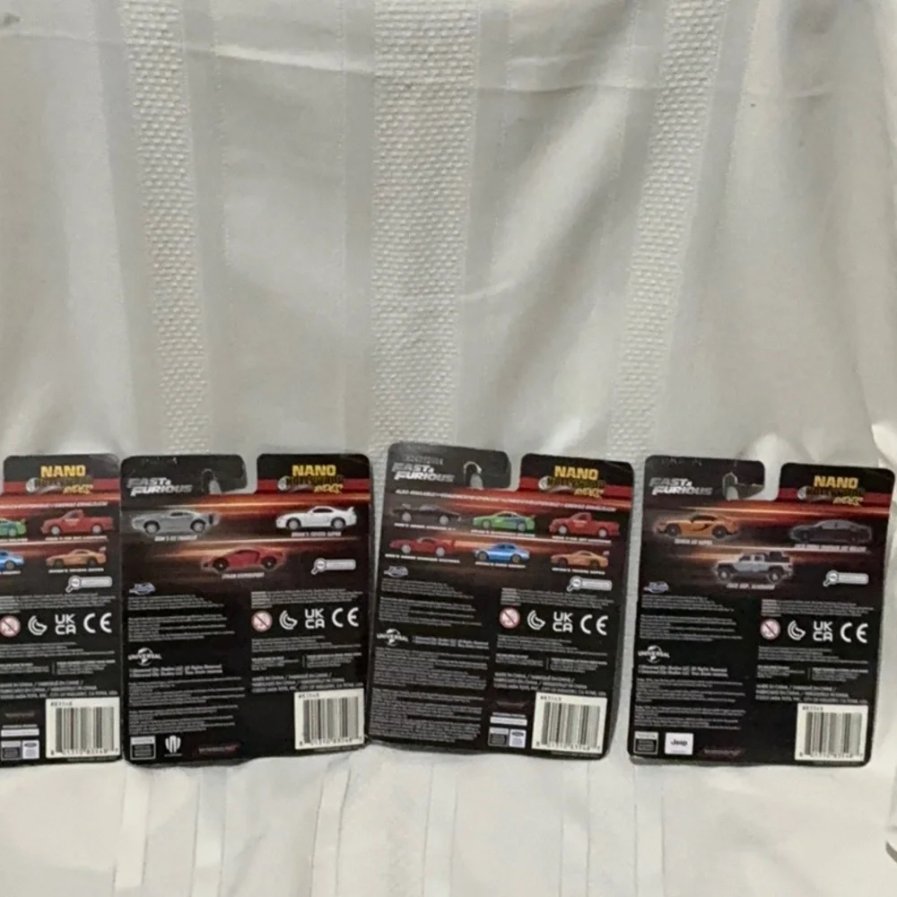 NIP 4 Packs JADA Nano Hollywood Rides Fast & Furious Die Cast Collectors Series - Picture 6 of 8